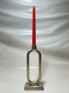 Candelabro de Aluminio de Lujo Premium, Portavelas de Metal Escultural Contemporáneo, Centro de Mesa de Diseño Hecho a Mano - Product Image 2