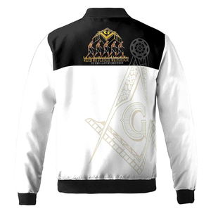 Chaqueta Bomber Personalizada Mason Prince Hall F&A.M, Tallas S-5XL, Chaqueta de Manga Larga Hecha a Medida de Alta Calidad, Modelo 2026 - Product Image 3