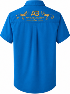 Camiseta de Manga Corta Casual para Hombre, Marca AMY, 100% Algodón, Corte Regular, Lisa, con Logotipo Personalizado al por Mayor - Product Image 2