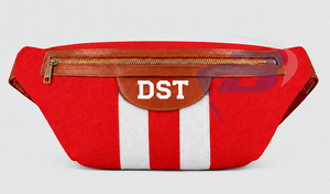 Delta |   Sigma |   Sac banane unisexe Theta Sorority à motif lettres et rayures, fermeture éclair, sac de ceinture sportif, sac bandoulière - Product Image 1