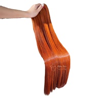 Super Vente La Plus Chaude Longue Durée Meilleure Texture Extensions de Cheveux Raides Sans Emmêlement Cheveux Vierges Bundles de Cheveux Brésiliens