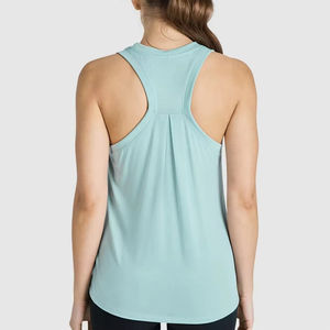 Camiseta Deportiva Corta sin Mangas para Mujer, para Gimnasio, Yoga, Fitness, Secado Rápido, Transpirable, con Logotipo Personalizado - Product Image 6