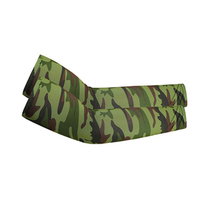 Manchons de compression athlétiques imprimés sur mesure, protection UV, motif camouflage baseball, protège-bras sportifs, protection solaire - Product Image 2