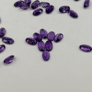 Ametyste africaine naturelle (qualité AA) taille ovale 3x5 mm I Pierre précieuse en vrac de qualité supérieure - Product Image 6
