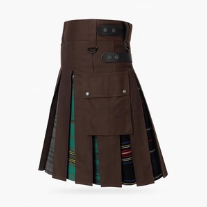 Nouveaux kilts en polyester/coton de haute qualité, design de logo personnalisé à la mode, vente en gros, prix de gros, design personnalisé - Product Image 1