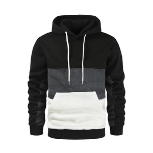 เสื้อฮู้ดดี้สไตล์ปี 2026 คุณภาพสูง ออกแบบโลโก้ตามสั่ง ดีไซน์หรูหรา ผ้า 400 GSM เสื้อฮู้ดดี้สามสี สำหรับผู้ชาย - Product Image 5