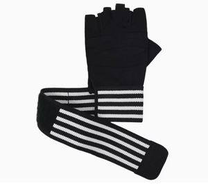 Gants de musculation Hardihood International personnalisés avec logo, respirants, demi-doigts, en polyester, pour entraînement en salle de sport unisexe - Product Image 2