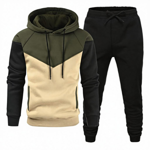 Sweat-shirts pour femmes en polyester, survêtements de jogging pour hommes, sweats à capuche zippés slim fit pour hommes, ensembles de survêtements de luxe - Product Image 2