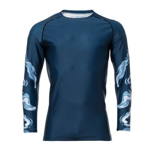 Mens Advanced <b>Compression</b> Fit Rash Guard for Active Water Sports Breathable Short Sleeve Support Comfort and Protection - Product Image 1