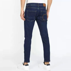 Pantalon en jean droit pour homme, automne, uni, coupe confortable, décontracté, respirant, service OEM - Product Image 2
