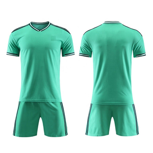 Uniformes de Fútbol Unisex, Camisetas y Pantalones Cortos, Precio Económico, Sublimación, OEM con Personalización, Poliéster Transpirable - Product Image 4