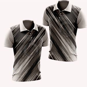 Polo en coton 220G personnalisé avec logo brodé, couleur unie, vierge, pour le golf, les sports de plein air, les occasions décontractées et professionnelles – Fabrication OEM - Product Image 1