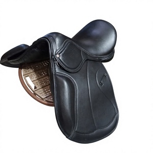 Selle de dressage professionnelle haut de gamme en cuir véritable, selle d'équitation confortable, vente en gros - Product Image 3