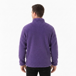 Servicio OEM de Logotipo Personalizado, Talla OEM, Fabricante de Marca Privada, Chaqueta Sherpa Premium para Hombre, Forro Polar Cálido, Ropa Exterior Informal - Product Image 2