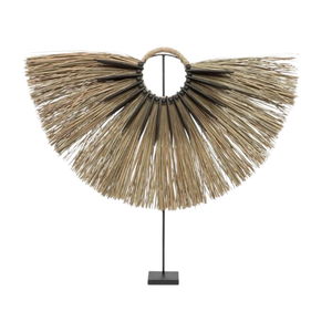Moderna Decoración de Mesa de Ratán, Adorno Ecológico y Duradero para Colgar en la Pared, Regalo de Boda, Decoración para Sala de Estar, Hecho a Mano - Product Image 1