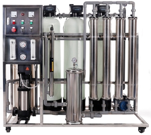 Sistema de Tratamiento de Agua por Ósmosis Inversa (OI) Comercial de Fábrica, 1000 LPH, Completo, Máquina de Purificación de Agua Pura, Motor, Engranaje, Caja de Cambios - Product Image 1