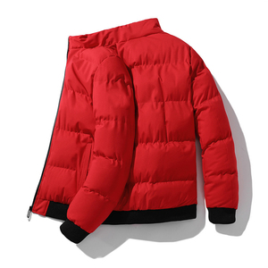Manteaux épais pour hommes automne-hiver, fabrication pakistanaise, vente en gros, modèles courts avec col montant et fermeture éclair, veste chaude pour hommes - Product Image 5