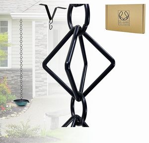 Cadena de Lluvia Metálica Decorativa de Primera Calidad, Estilo Copa, para Patio, Techo, Jardín, Uso en Exteriores - Product Image 1