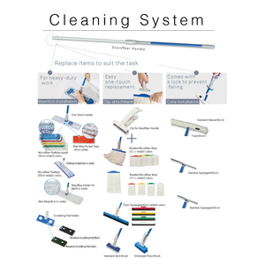 Clip Resistente para Mango de Fibra de Vidrio con Cabeza en Forma de T, Durabilidad de Más de 20,000 Usos, Origen TW, para Uso en el Hogar y la Oficina - Product Image 6