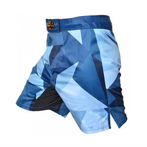 Pantalones Cortos de MMA para Hombre, Personalizables por Delante, Ligeros, de Secado Rápido, Duraderos y Cómodos, para Entrenamiento de Artes Marciales y Combate Mixto - Product Image 4