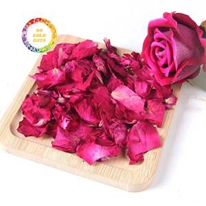 Pétalos de rosa secos auténticos de Vietnam en polvo, de fábrica, para sets de té tropical, a precio económico, producción sostenible para exportación. - Product Image 1