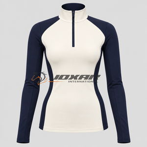 Camisetas Interiores de Equitación para Mujer con Tejido Flexible, Ecológico y Transpirable para Entrenamiento de Equitación - Product Image 1