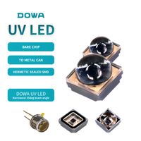 DOWA UVA/UVB LED 325nm Haute puissance 308/325/340nm Puce UV étanche à l'air SMD Dimmable