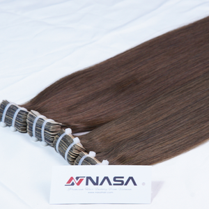Extensions de cheveux vietnamiennes en vrac de qualité supérieure 100g Super Double dessiné 70cm naturel droit fort pas d'emmêlement foncé - Product Image 1