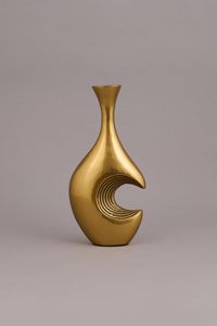Home Decor Hangout <b>Gold</b> Aluminium Handcrafted Flower Vase Elegant Decorative Accent for Living Room Bedroom & Office - Product Image 6