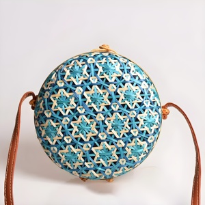 Sacs fourre-tout tendance en bambou de marque distributeur, sac à main élégant pour femme avec bandoulière en cuir personnalisé - Product Image 6