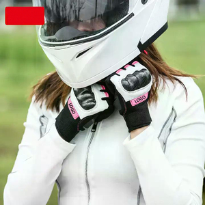 โลโก้แบบกำหนดเอง MX Gear |   เสริมความแข็งแรงด้วยชั้นป้องกันสองชั้นบริเวณนิ้วหัวแม่มือและฝ่ามือ |   ราคาขายส่งจากโรงงาน - Product Image 2