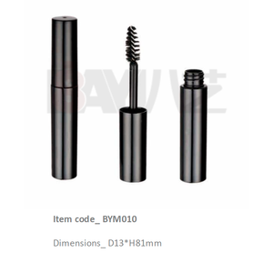 Tubos de Plástico Personalizados de Lujo con Tapa de Rosca y Cepillo para Rímel y Gel para Cejas - Product Image 1