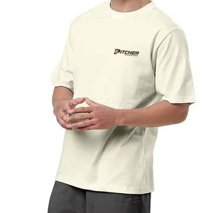 Camiseta Moderna para Hombre, Talla Grande, Corte Holgado, Tela de Primera Calidad, Diseño Minimalista y Elegante, Ropa Casual Cómoda, Perfecta - Product Image 3