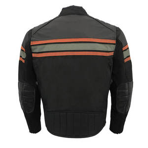 Men's Casual <b>Leather</b> Jacket Outdoor Fashionable High Quality Stand Collar Winter Wear Front Windproof & Breathable - Product Image 2