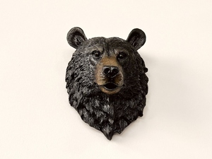 Decoración de Pared de Aluminio con Cabeza de Oso Pardo - Adorno Rústico y Artístico para Colgar en la Pared en Navidad - Product Image 5