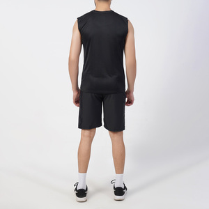 Débardeur de sport pour homme, coupe ajustée, dos nageur, en tissu Spandex/Coton, séchage rapide, broderie - Product Image 3