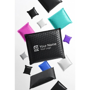 Enveloppes matelassées auto-adhésives personnalisées avec logo, sacs d'expédition en polyéthylène imperméables, pochettes à bulles pour la logistique e-commerce en plastique - Product Image 6