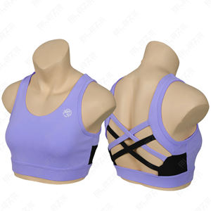 Leggings de Yoga con Cintura Elástica y Sujetador Deportivo de Spandex/Nailon Personalizado, Elásticos en Cuatro Direcciones, Transpirables, con Soporte Máximo para Fitness - Product Image 3