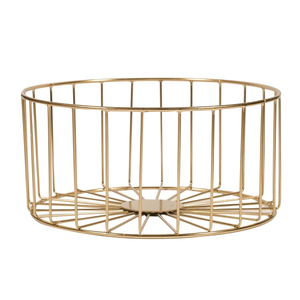 Corbeille à fruits moderne en acier inoxydable poli avec base sur pied, panier à fruits en fil métallique pour le rangement de la cuisine et la décoration intérieure - Product Image 4