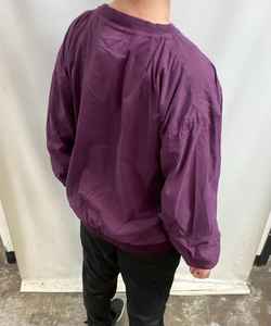 Sweat-shirt imperméable unisexe violet, léger, vêtements de sport avec poignets côtelés et design élégant pour hommes, sweats à capuche - Product Image 3