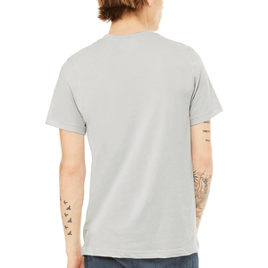 T-shirt à manches courtes rayé pour homme, col rond, tricoté, décontracté, motif bleu marine et jaune, design uni, t-shirt pour homme - Product Image 6