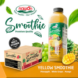 NAWON 500ml Jus de fruits frais mélangés aux baies Smoothie 100% pur biologique Boisson mélangée faible en sucre OEM ODM Vente en gros - Product Image 5