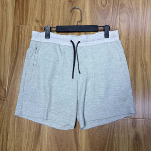 กางเกงขาสั้นลำลองผู้ชายทรงกลางแบบสวมใส่สบายสำหรับฤดูหนาว ผ้าแคนวาส ระบายอากาศ แห้งเร็ว ยืดหยุ่น พร้อมโลโก้สั่งทำพิเศษ ลดราคา - Product Image 1