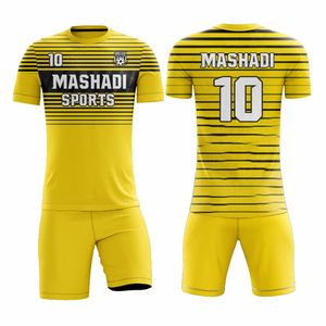 New latest designs of soccer uniforms quick dry breathable 100%<b>polyester</b> fabric wholesale kids soccer uniforms wholesale - Product Image 4