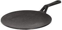 Roti luda en fonte pré-assaisonnée à Long manche, 10 pouces (25 cm), noir, livraison gratuite
