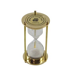 <b>Sand</b> <b>Timer</b> Home Decor Desk Decor Hourglass Brass and Glass <b>Timer</b> Gift for Wedding Birthday White <b>Sand</b> Antique Style <b>Timer</b> - Product Image 2