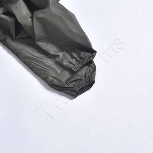 Veste coupe-vent en toile à capuche pour homme, design personnalisé - Style streetwear hivernal, écologique, séchage rapide et respirante, logo sur le devant - Product Image 4