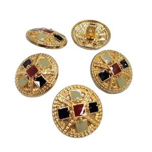 Chất Lượng Cao Vintage Vàng Hợp Kim Kẽm Kim Loại <span class=keywords><strong>Shank</strong></span> Nút Cho Denim - Product Image 1