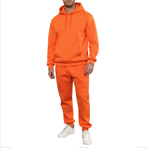 Conjunto de 2 Piezas Personalizado para Hombre, Estilo Vintage con Lavado Ácido, Sudadera con Capucha Oversize de Hombros Caídos y Pantalones Deportivos con Logotipo - Product Image 1