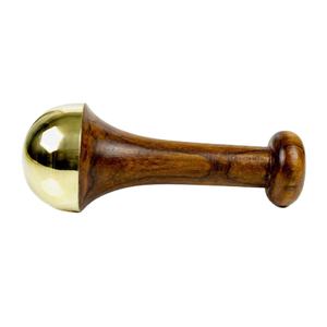 Bâtonnet de massage ayurvédique en bronze Kansa Senoras pour le visage |   Outil pour raffermir et illuminer la peau |   Fournisseur en gros à Delhi, Inde - Product Image 1